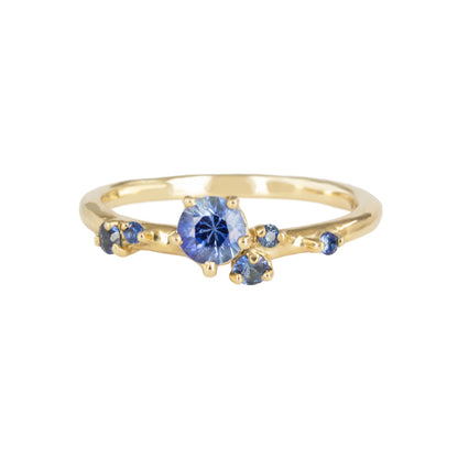 Antheia Ring - Cornflower Blue Sapphires - Irena Chmura Jewellery