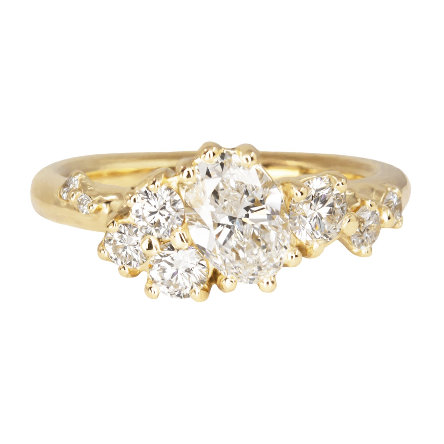 One Of A Kind Dryad V Ring - Lab Diamonds