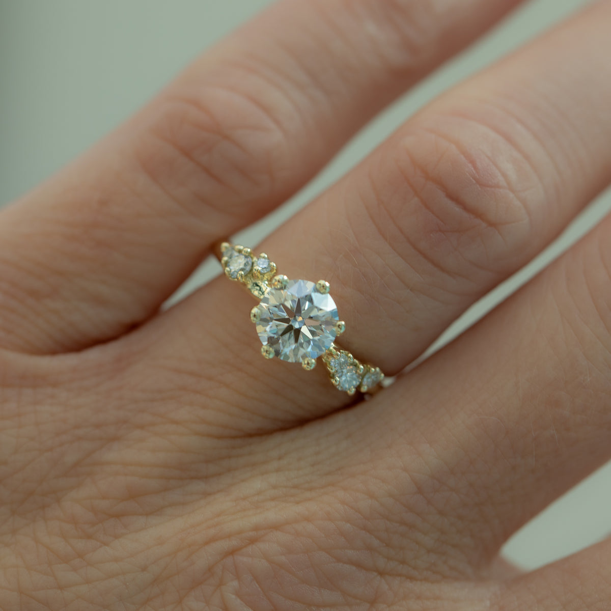 Namika II Engagement Ring - 1.3ct Lab Diamond