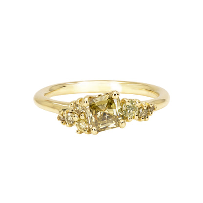 Dryad VI Engagement Ring - Lemon Diamonds - Irena Chmura Jewellery