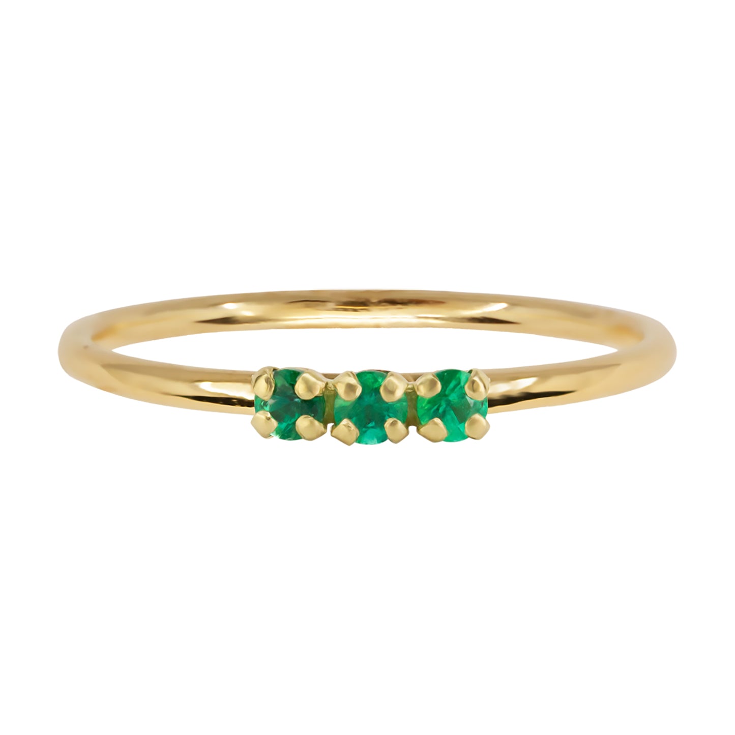 Elfin Emerald Ring - Irena Chmura Jewellery