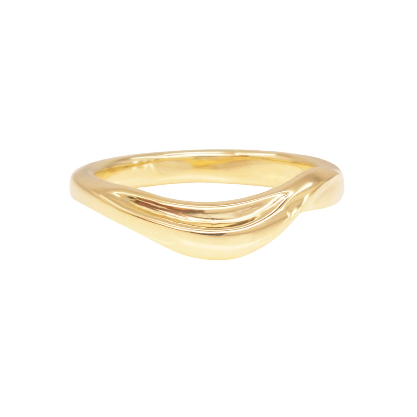 Grass Leaf Wedding Band - Irena Chmura Jewellery