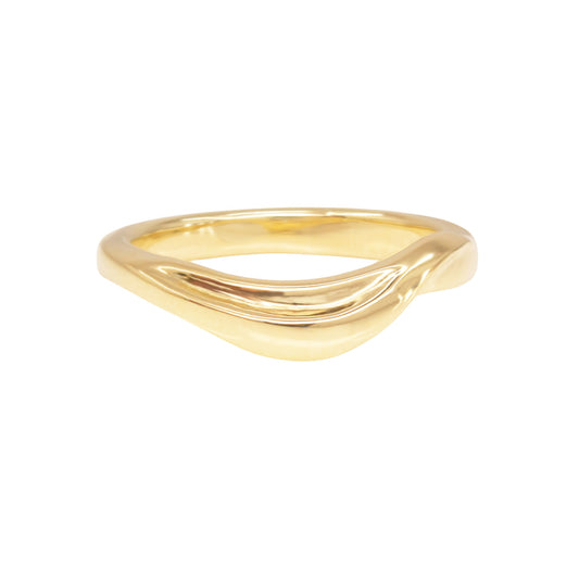 Grass Leaf Wedding Band - Irena Chmura Jewellery