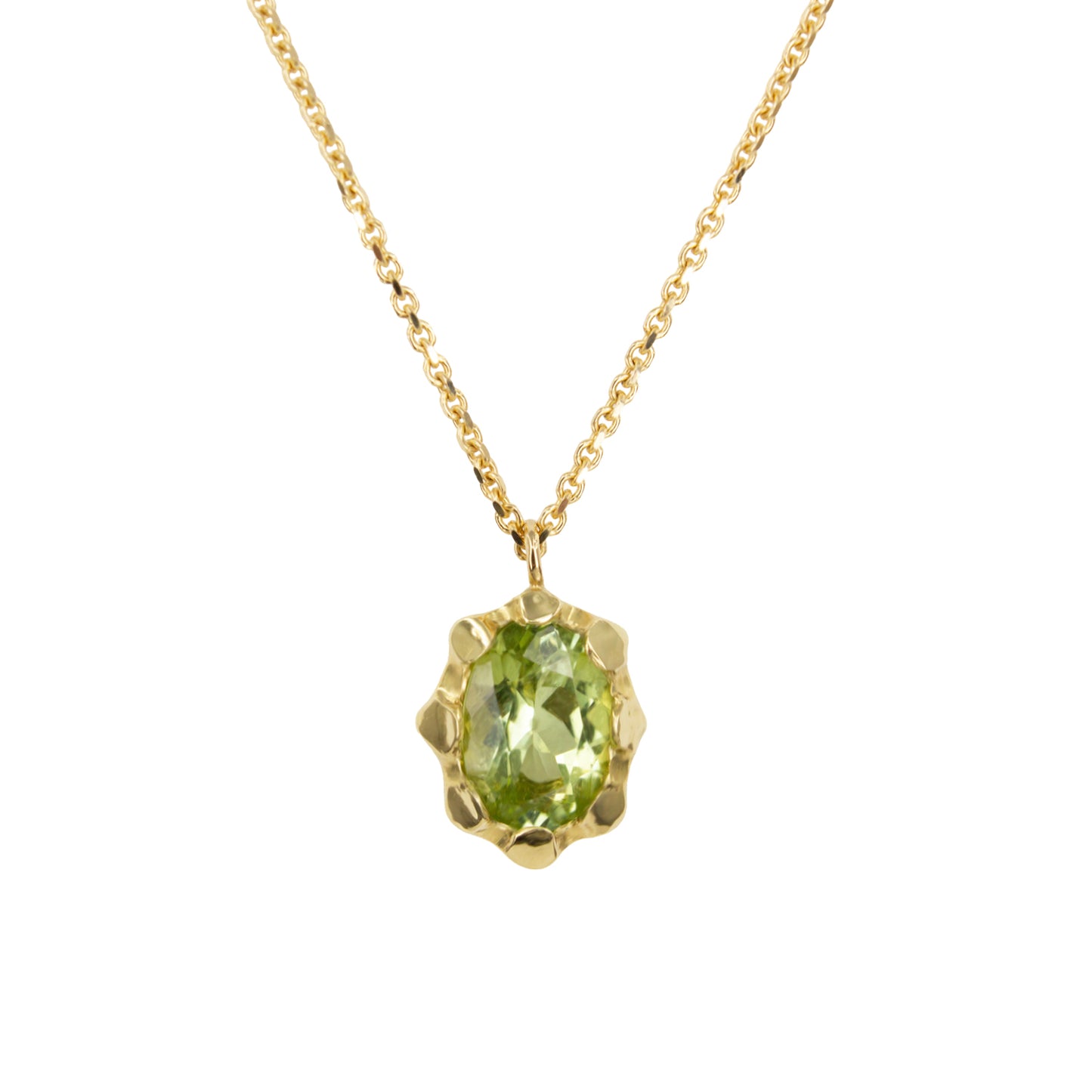 One Of A Kind Ostara Pendant Necklace - Green Tourmaline - Irena Chmura Jewellery