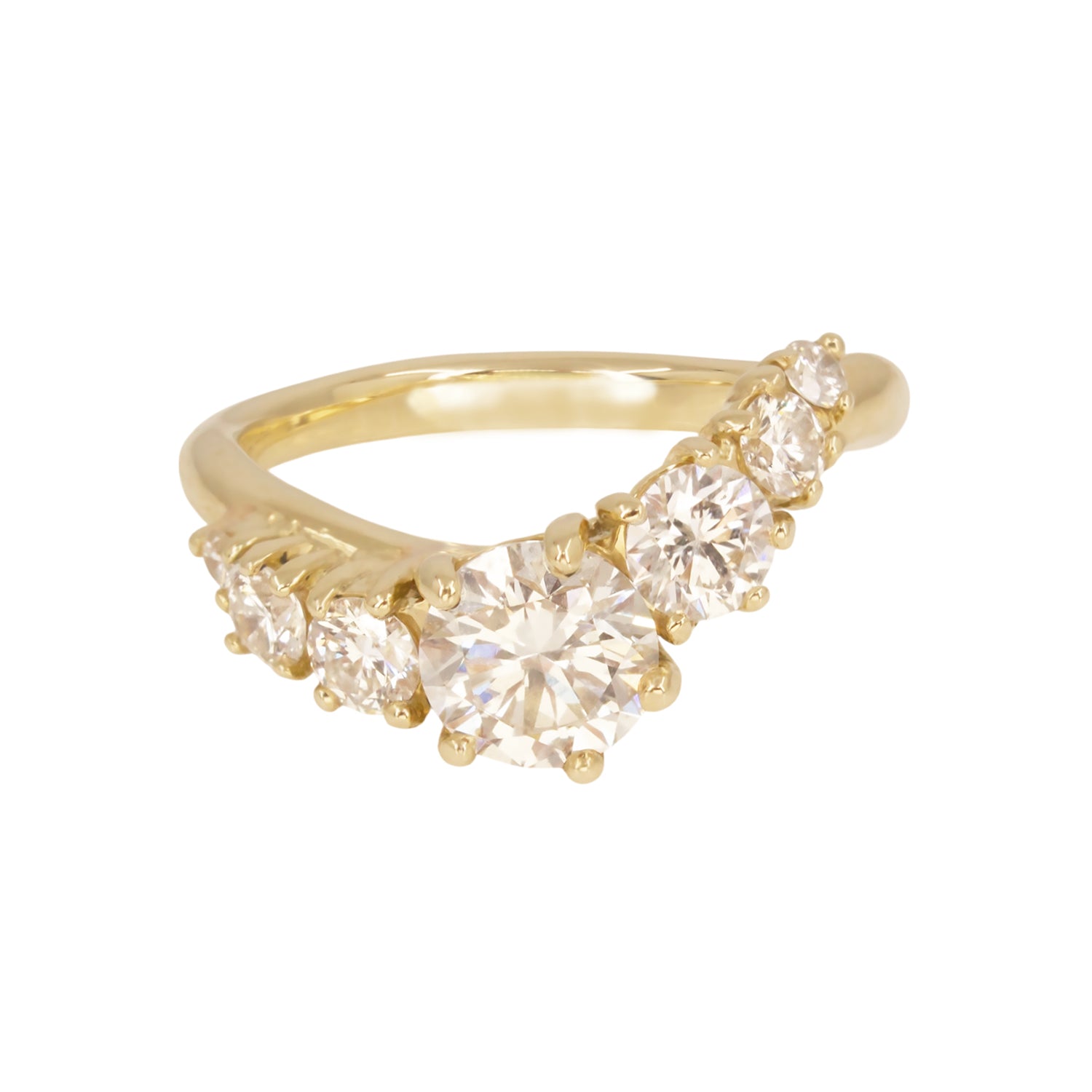 Namika Engagement Ring - Lab Diamonds - Irena Chmura Jewellery