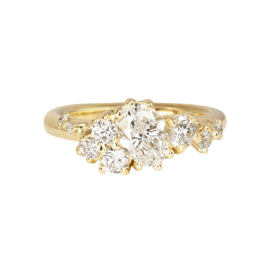 Dryad V Engagement Ring - Lab Diamonds
