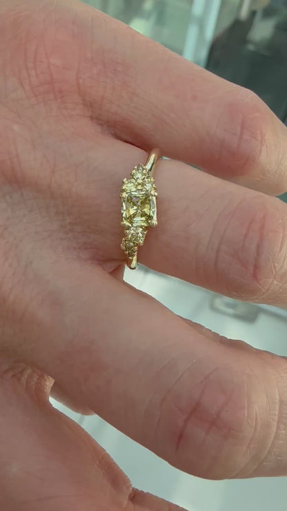 Dryad VI Engagement Ring - Lemon Diamonds