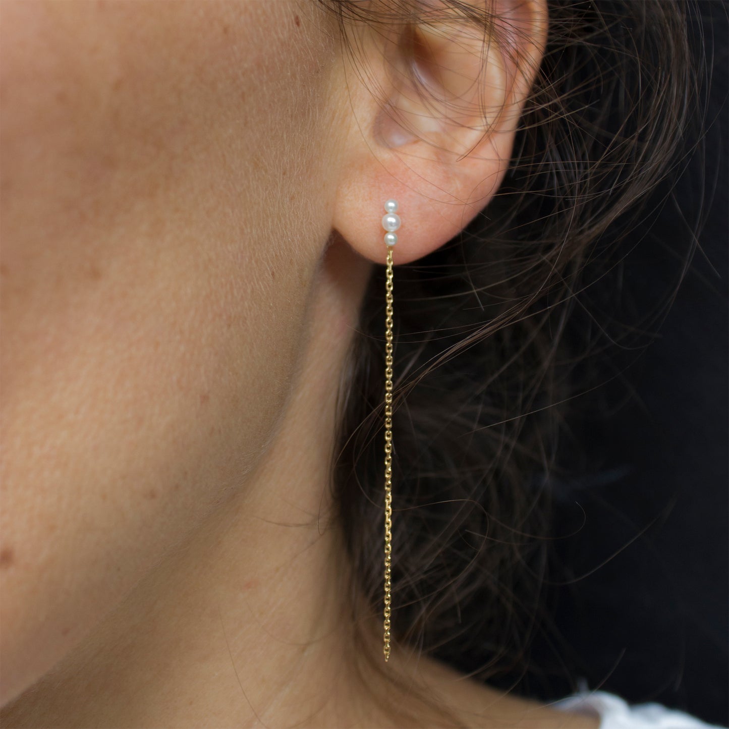 MERMAID LONG EARRING - Irena Chmura Jewellery