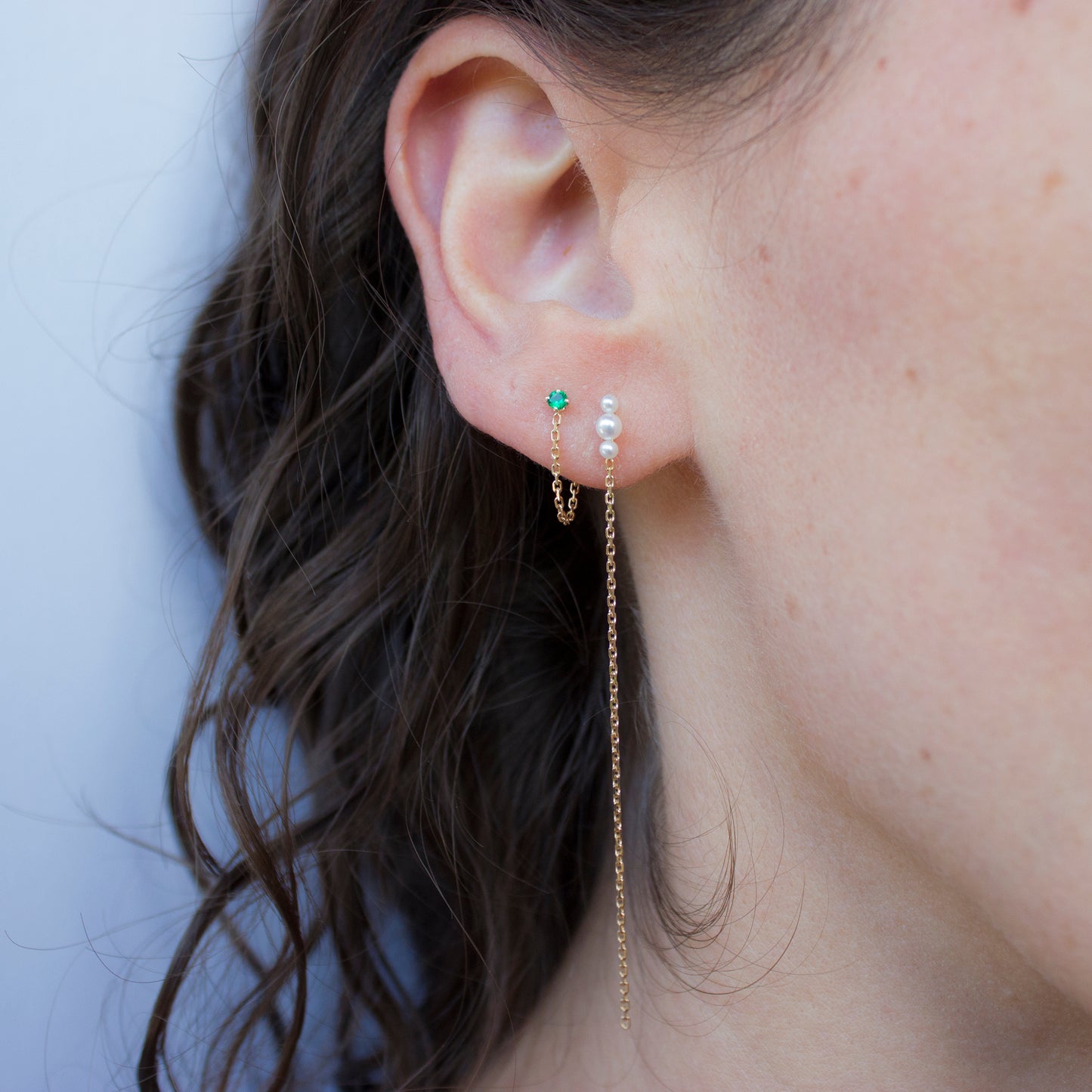 MERMAID LONG EARRING - Irena Chmura Jewellery