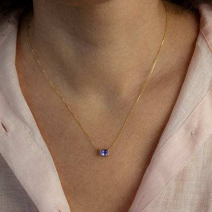 One Of a Kind Tanzanite Necklace - Irena Chmura Jewellery