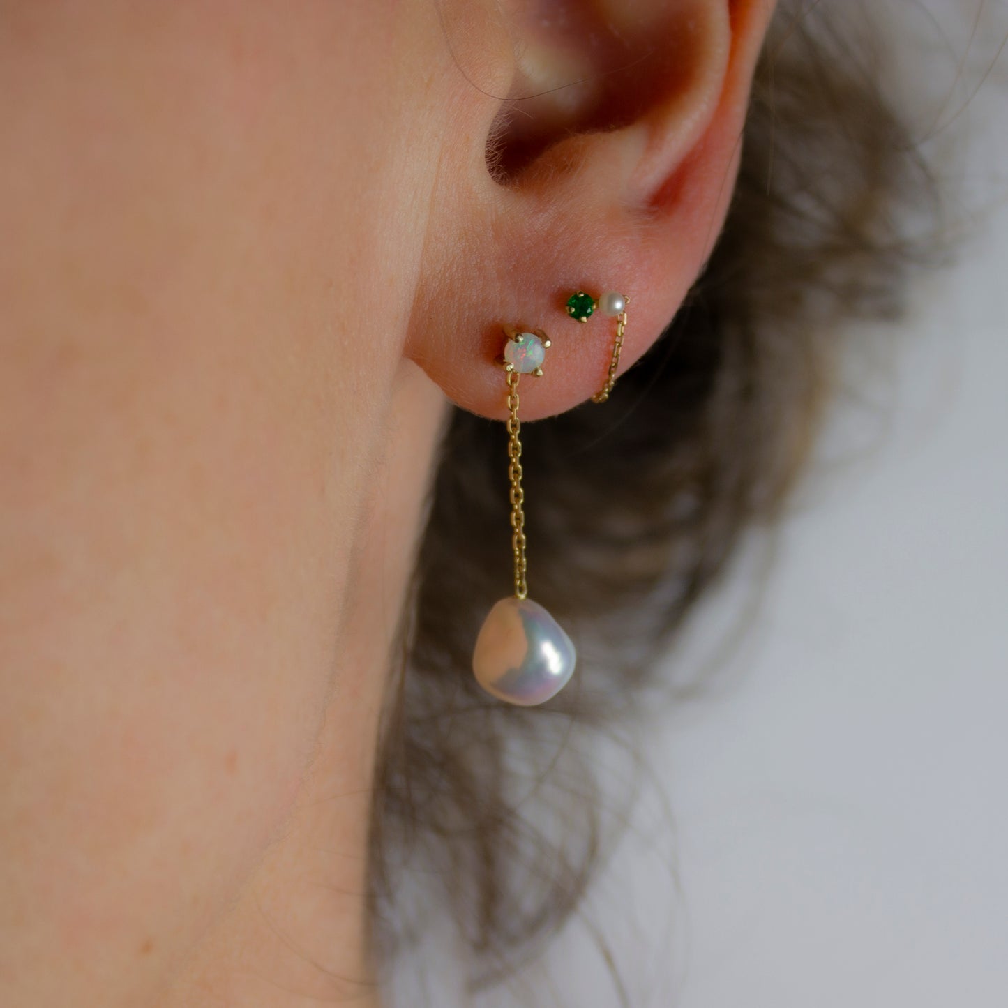 MERMAID OPAL EARRING - Irena Chmura Jewellery